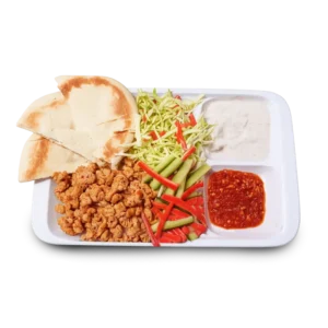 Chicken Platter Shawarma (2 Bread)