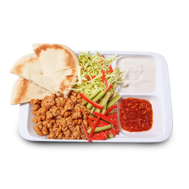 Chicken Platter Shawarma (2 Bread)