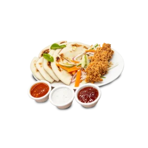 Large Zinger Platter Shawarma (3 Bread)