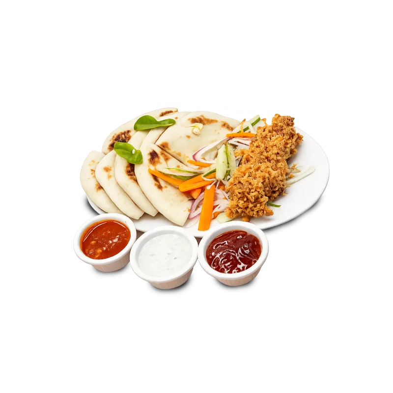 Large Zinger Platter Shawarma (3 Bread)